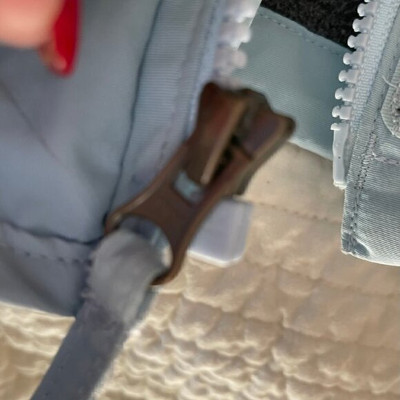 Lands' End WInter All Weather Jacket  Light Blue M - Picture 14 of 15